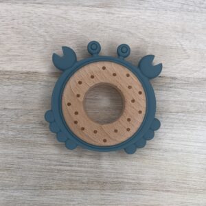 Bijtfiguur krab blauw