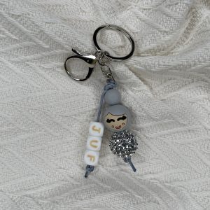 Sleutelhanger popje juf