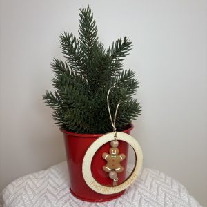 Kersthanger gemberkoekje