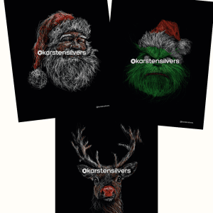 Digitale kerstkaarten bundel