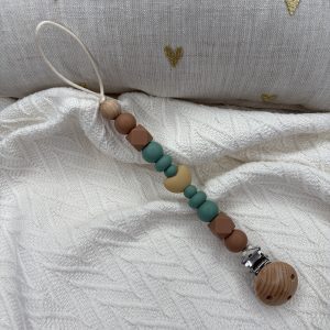 Speenkoord aquamarijn