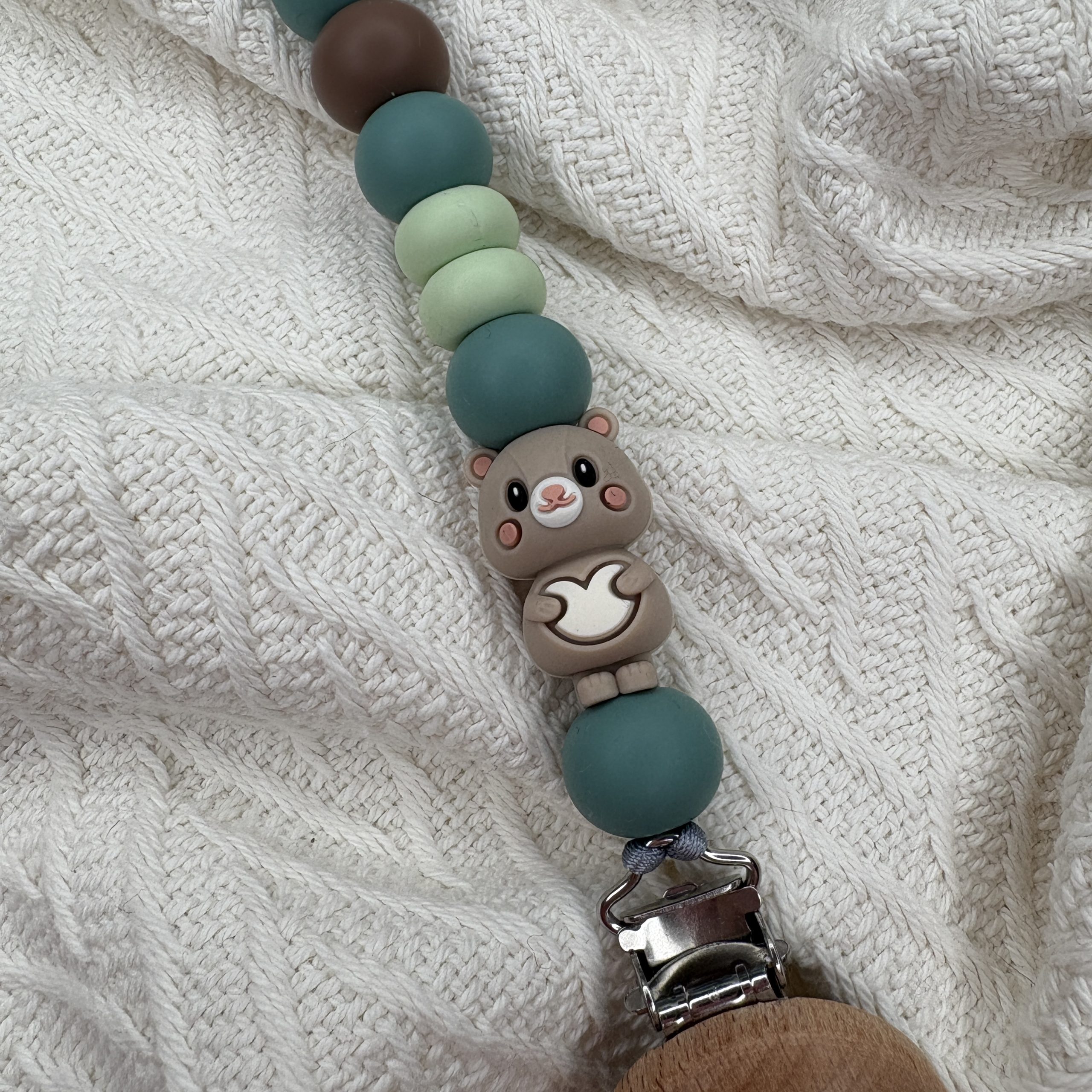 Speenkoord beertje pistache